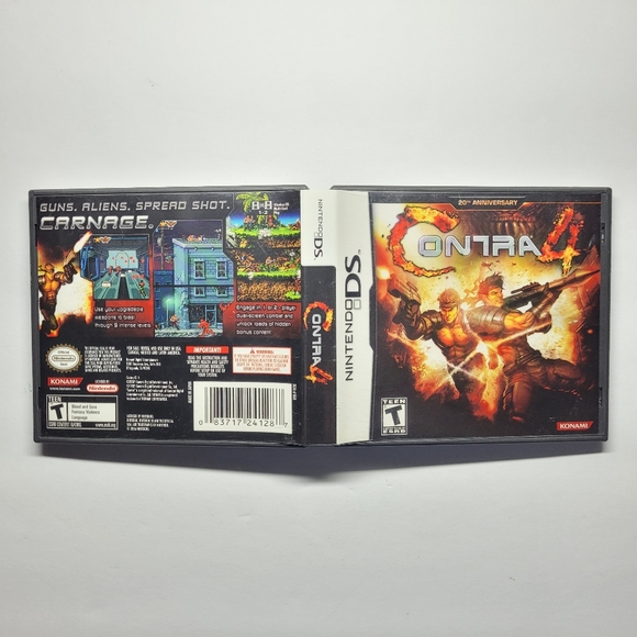 Contra 4 Nintendo DS complete CIB video game - Picture 1 of 5